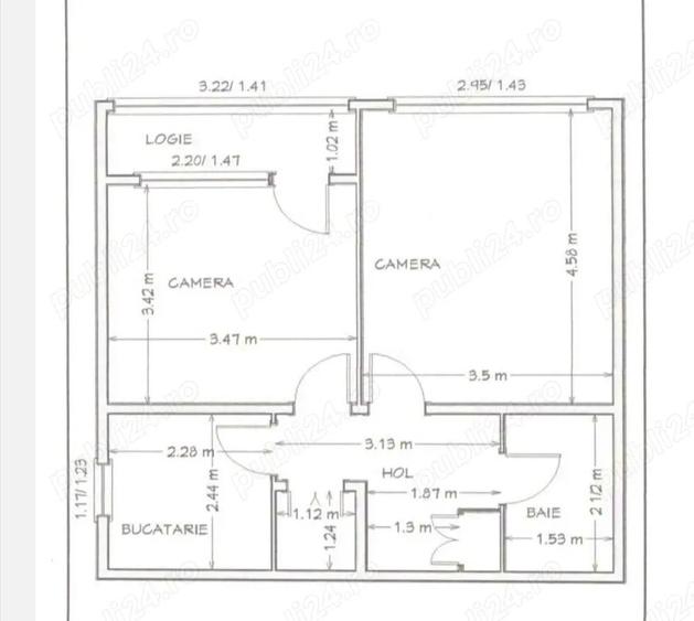 Apartament cu 2 decomandat Circumvalatiunii pozitie excelenta - 1