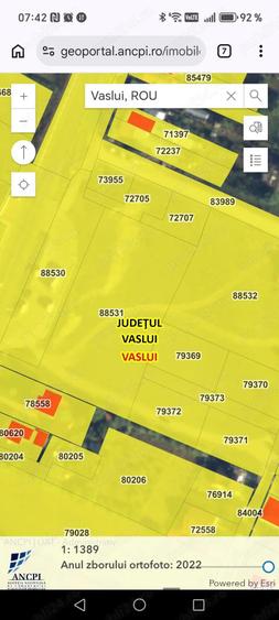 Teren de 900 mp, în Exterior Vest