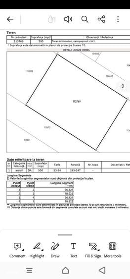 Teren de 581 mp in zona linistita aproape de padure - 1