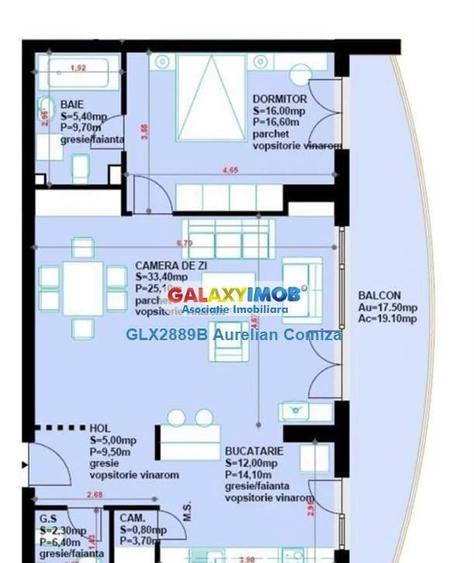 Apartament 2 camere Grozavesti/Saphir Stein - 5