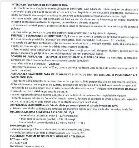 Teren de 29771 mp, în Valea Râmnicului