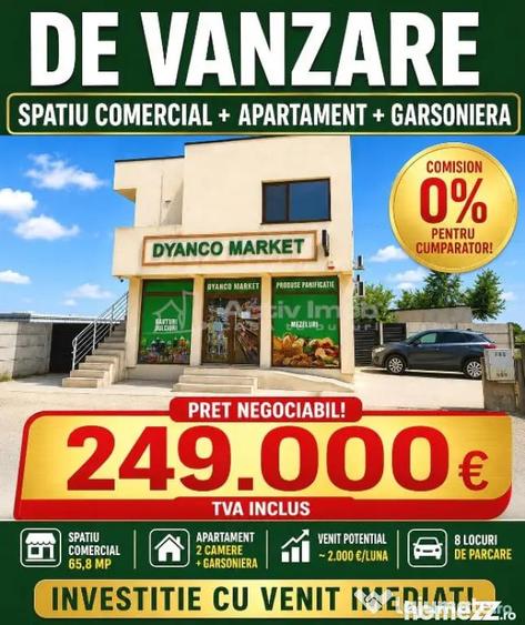 Casă cu 1 camere cu Teren 275 Mp în Clinceni