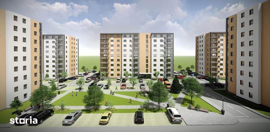 Apartament cu 3 camere în Tractorul