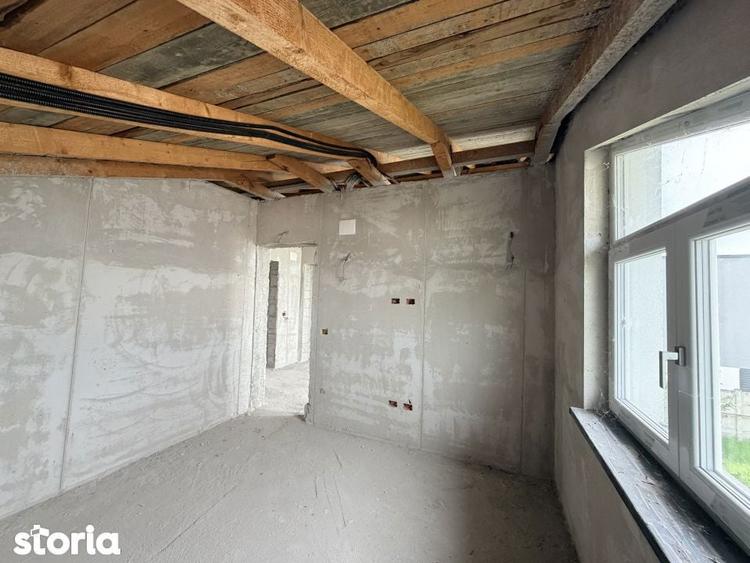 Casa cu Mansarda la gri, 4 camere, 176mp+ 500 mp teren, Bordei - 14