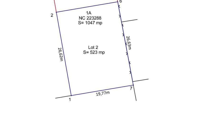 Teren intravilan, deschidere 27 m, 523 mp, zona Bariera Valcii - 1