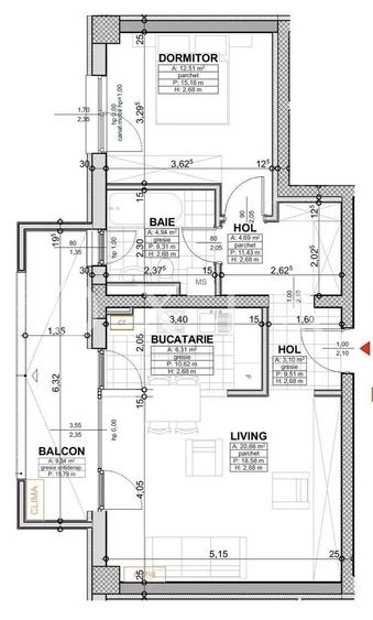 OX337 Iris Armonia, Mobilat-Utilat, Loc Parcare - 14