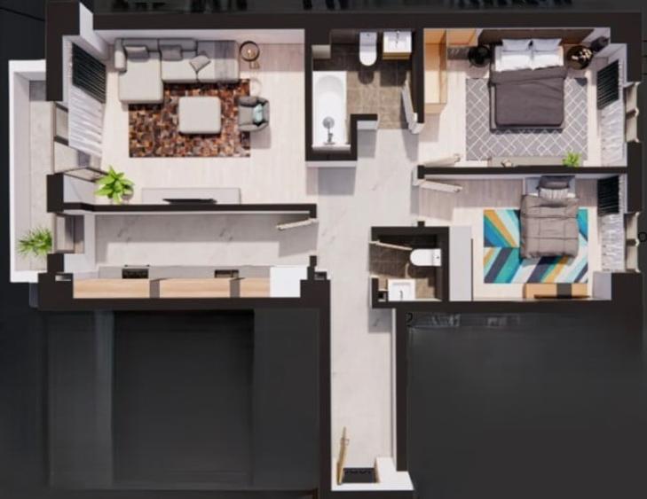 COMISION 0%! Apartament 3 Camere in Bloc Nou, in Vecinatatea Kaufland Pacurar - 3