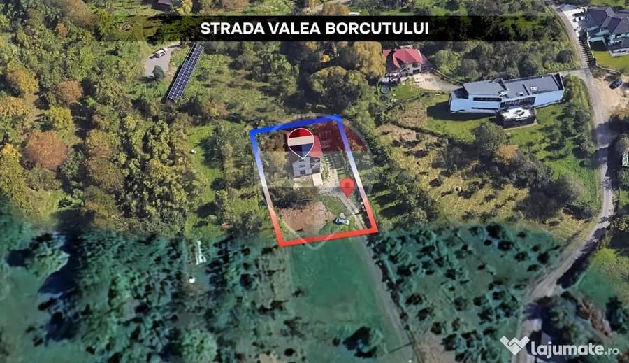 Casă cu 3 camere cu Teren 1594 Mp în Valea Borcutului