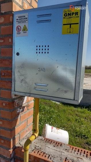 Teren de vanzare, Sacalaz - 672 mp, bransat gaz si curent - 3