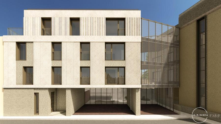 CLADIRE VECHE DE CONSOLIDAT + CONSTRUCTIE CORP NOU CU AUTORIZATIE DE CONSTRUIRE - 16