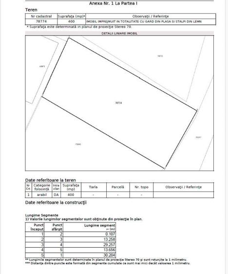 Vand teren intravilan 400 mp,strada Mihail Sadoveanu, PUZ aprobat(P+2) - 2