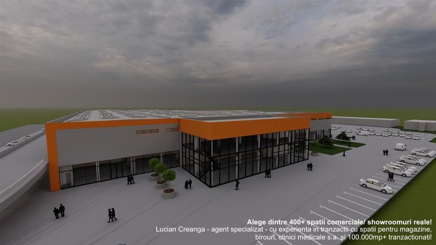 Spatii comerciale/ showroom-uri Calea Chisinaului de la 400mp la 2000mp - 1