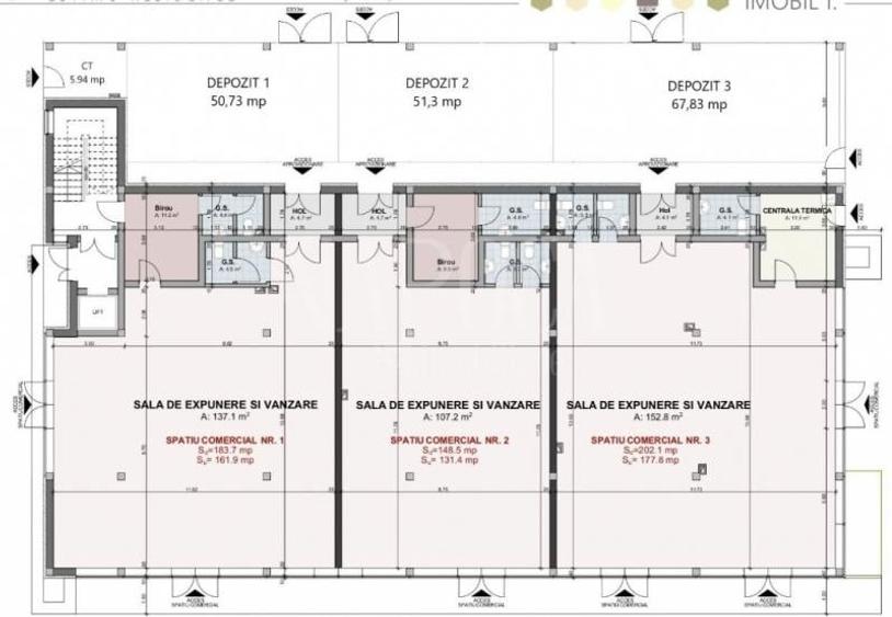 Spatiu comercial de vanzare in Sannicoara - 2