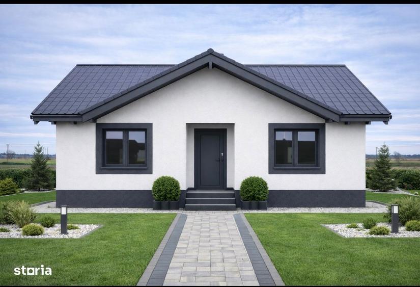 Casa de vanzare, 3 camere, locuin?a noua la cel mai mic pret Varteju - 2