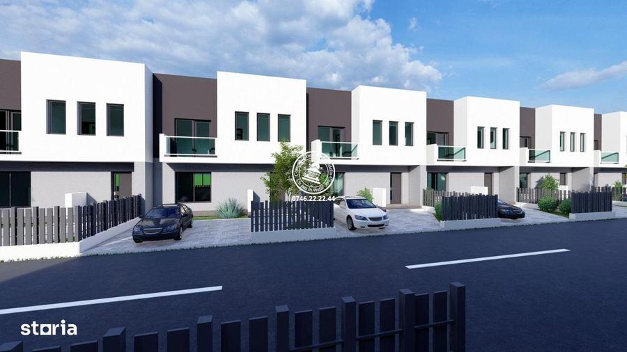 Case insiruite , 4 camere , P+1E - central in Valea Lupului - 1