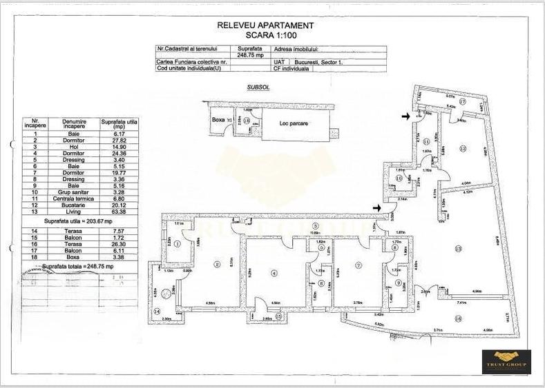 Apartament 4 Camere Herastrau | Vedere spre parc | Loc de parcare+Boxa - 33