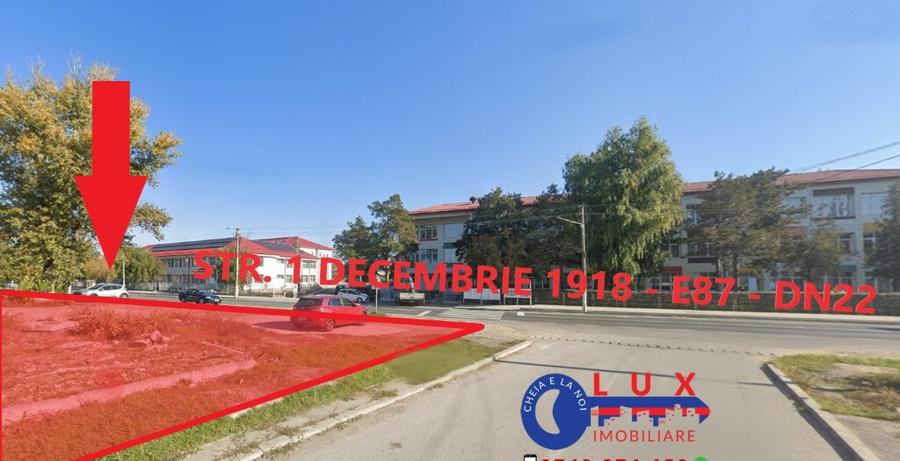 ID 7743 Teren INTRAVILAN pe E87 - ISACCEA - 7