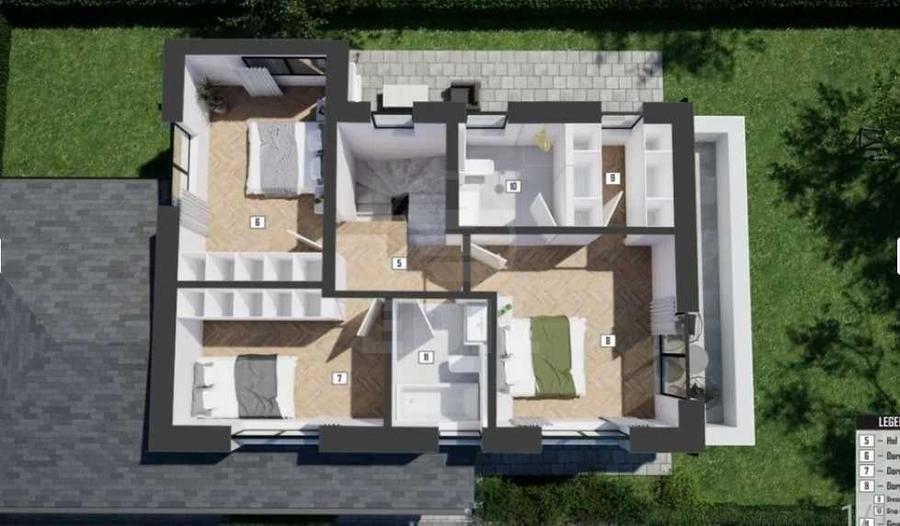 Casa individuala Nzeb, constructie premium, zona Primariei Floresti - 14