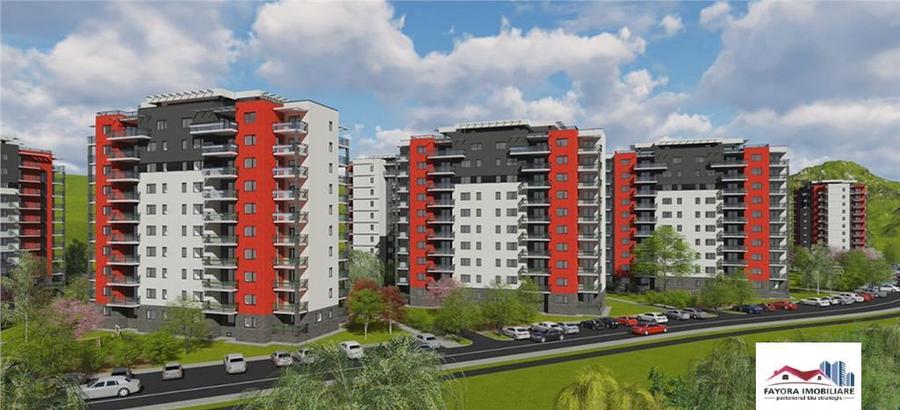 Apartament 1 Camera Tip A1.2 de in Ansamblul Green Residenc - 3