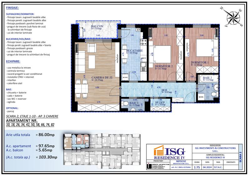 Unirii-Parcul Carol- ISG Residence IV- decomandat, constructie 2026 - 1