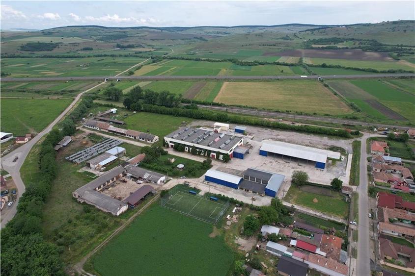 Complex industrial ?n Miercurea Sibiului,hale si 3,1 ha teren intravilan - 1