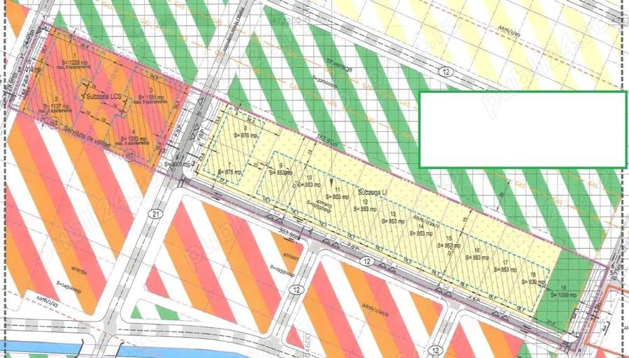 Vand 19350mp teren intravilan cu PUZ in sat Chisoda, comuna Giroc, jud. Timis - 1