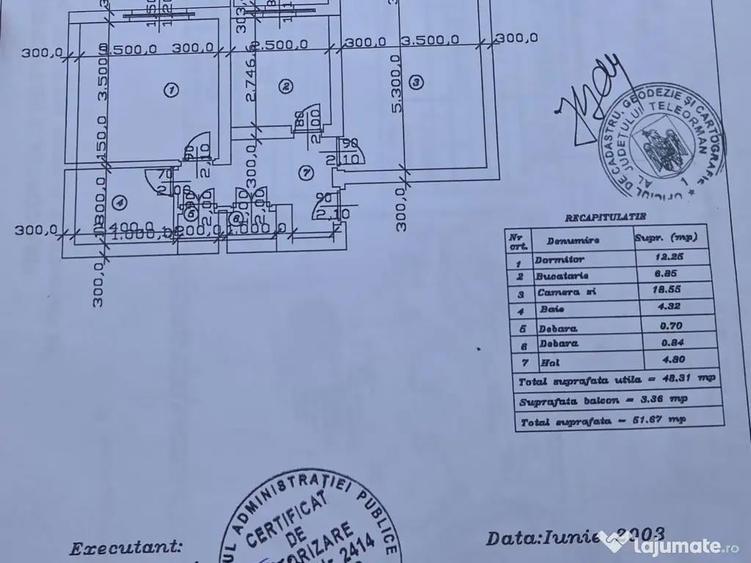 Apartament 2 camere strada Alexandru Ghica intersectie cu str. Bucuresti. - 2