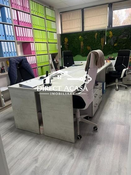 Spatiu birou 220 mp, mobilat utilat, parter, 8 incaperi - 58