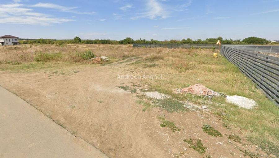 Teren construibil de vânzare - 2447 mp, deschidere 36 m, Corbeanca