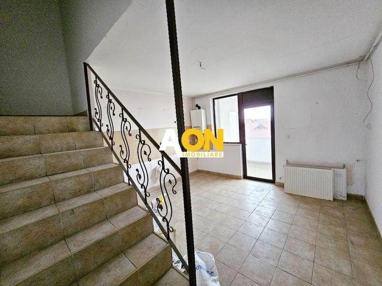Apartament 5 camere, etaj 2+mansarda, 120 mp, semifinisat, Cetate - 1