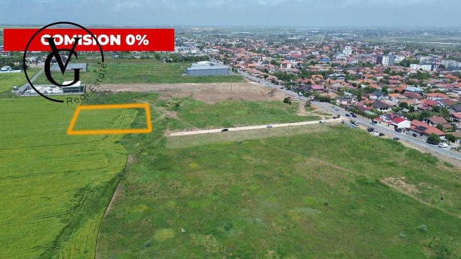 Teren intravilan varianta Ovidiu 2000mp - 2