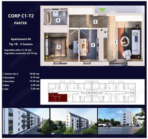 Apartamente noi direct de la dezvoltator - 5