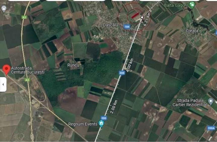 Teren Dascalu -langa Resilux - 10.000mp - D-27m - 4
