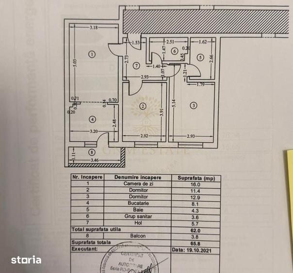Apartament cu 3 camere decomandat în Timișoara