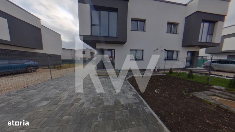 Apartament cu 2 camere decomandat, mobilat în Sânpetru