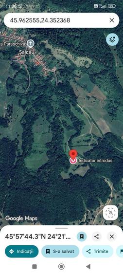 18000 mp teren extravilan in judetul Sibiu 4 euro mp - 5