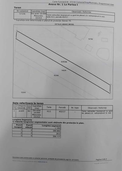 teren agricol 10.000 mp Dragomiresti Vale - 2
