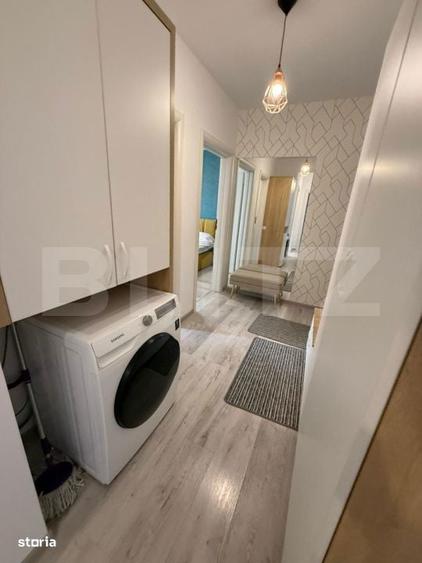 Apartament 2 camere, lux, decomandat, zona Noua, bloc nou, etaj 1, lif - 2