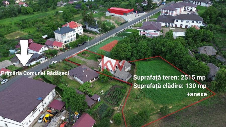 Proprietate Centru Radaseni - 2515 MP 74.990 Euro - 1