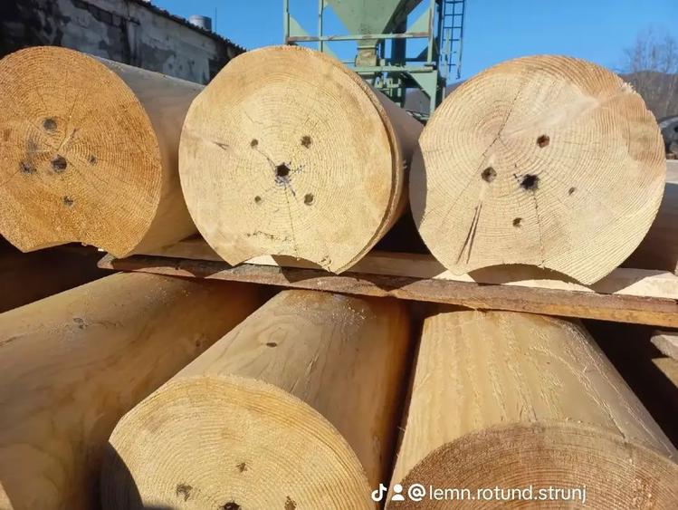 Casa ieftina de calitate din lemn rotund calibrat - 6