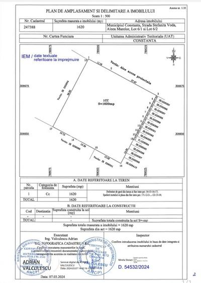 TEREN TOMIS NORD DIRECT PROPRIETAR, 1620 MP LANGA SALA POLIVALENTA PUD S+P+8E TEREN TOMIS NORD DIRECT PROPRIETAR, 1620 MP LANGA SALA POLIVALENTA PUD S+P+8E