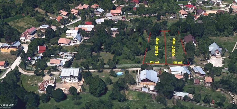 Comarnic(Ph) - doua terenuri cu toate utilitatile, asfalt, padure - 3