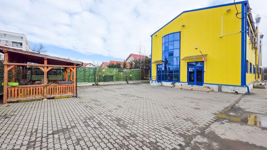 Spațiu industrial–afacere catering la cheie, teren&hală 750 mp S+P+1E - 1
