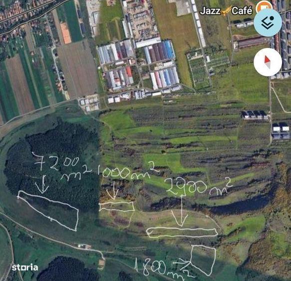 Oportunitate. 4 parcele de teren extravilan langa Floresti - 1