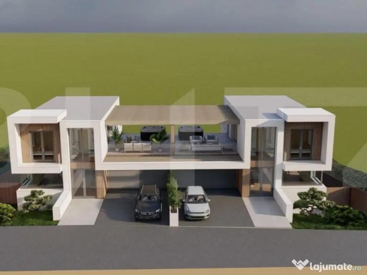 Teren cu autorizatie de constructie duplex, 1061 mp, zona Wo - 12