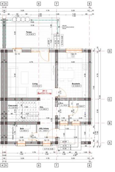 Duplex cu perete dublu 4 camere, complet finalizat la asfalt Chisoda. - 36