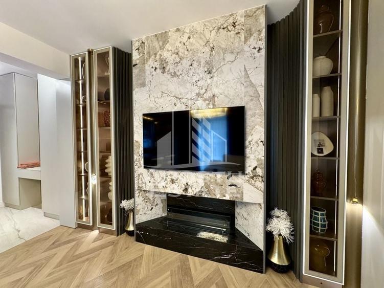 Apartament de lux cu 2 camere si gradina de 240 mp, complet mobilat. - 6