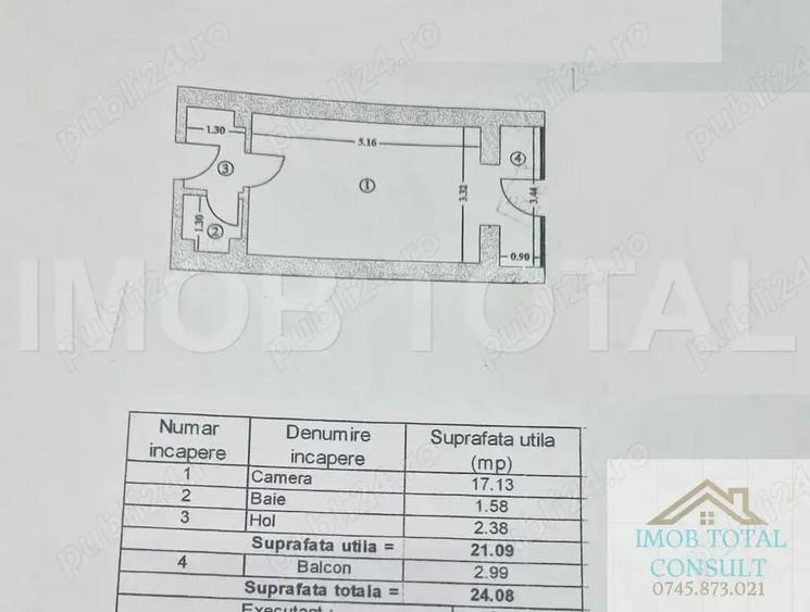 Spațiu comercial, de 25 mp, în Central