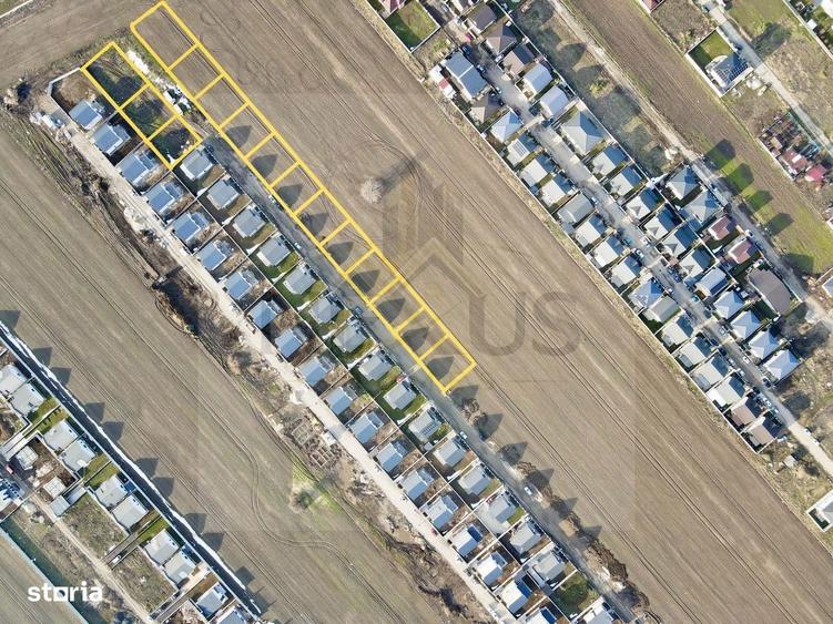 Terenuri de vanzare Berceni Str. Miorita~ Rate 6-12 luni - 2