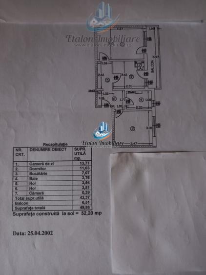 Apartament 2 camere etaj 4/4 Carrefour Precista - 2